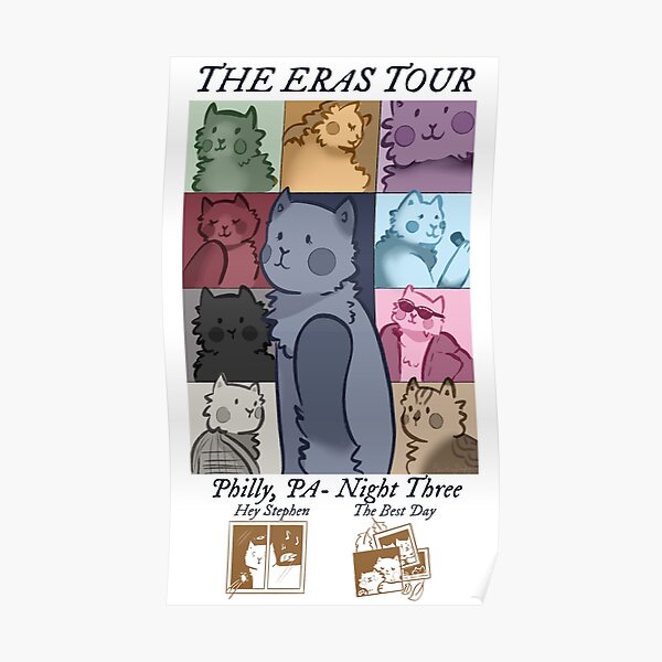 The Eras Tour- Philly N3 Poster RB1608 product Offical eras tour Merch