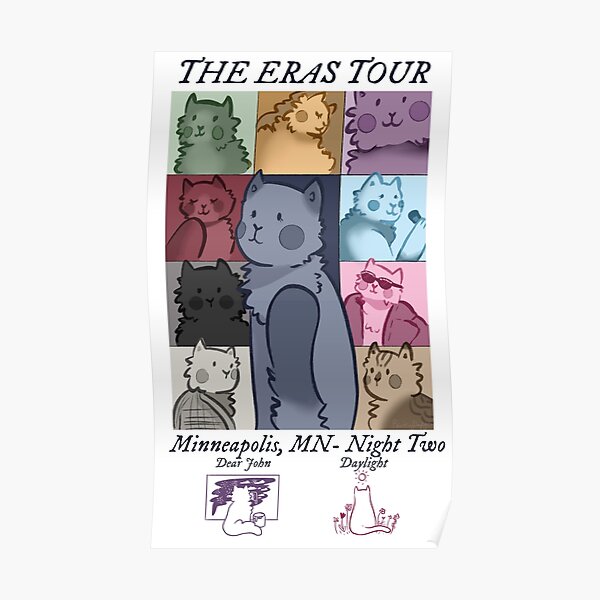 The Eras Tour- Minneapolis N2 Poster RB1608 product Offical eras tour Merch