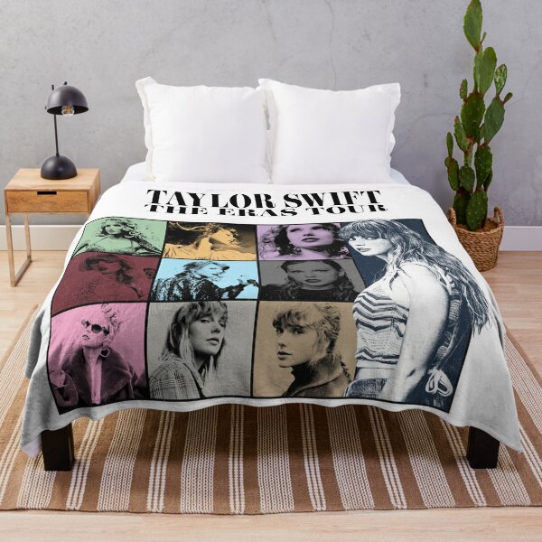 new taylor eras swifts tour 2023 Throw Blanket RB1608 product Offical eras tour Merch