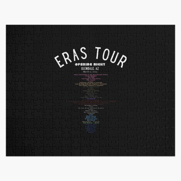 Eras Tour Setlist a Eras Tour Setlist a Eras Tour Setlist Jigsaw Puzzle RB1608 product Offical eras tour Merch