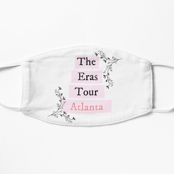 The Eras Tour Atlanta - Taylor Swift  Flat Mask RB1608 product Offical eras tour Merch